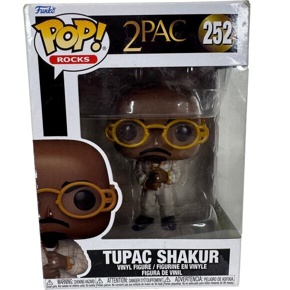 5 for $25| Funko POP Rocks Tupac Loyal to the Game 252 - Picture 2 of 8